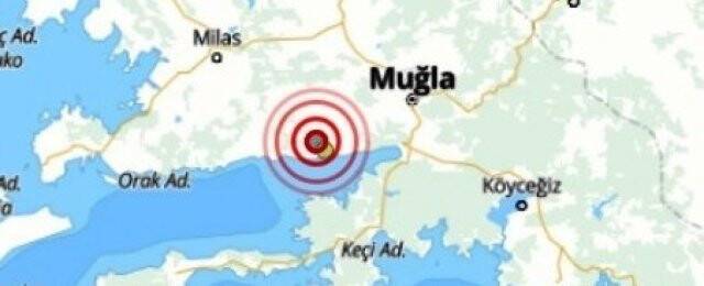 Muğla’da deprem
