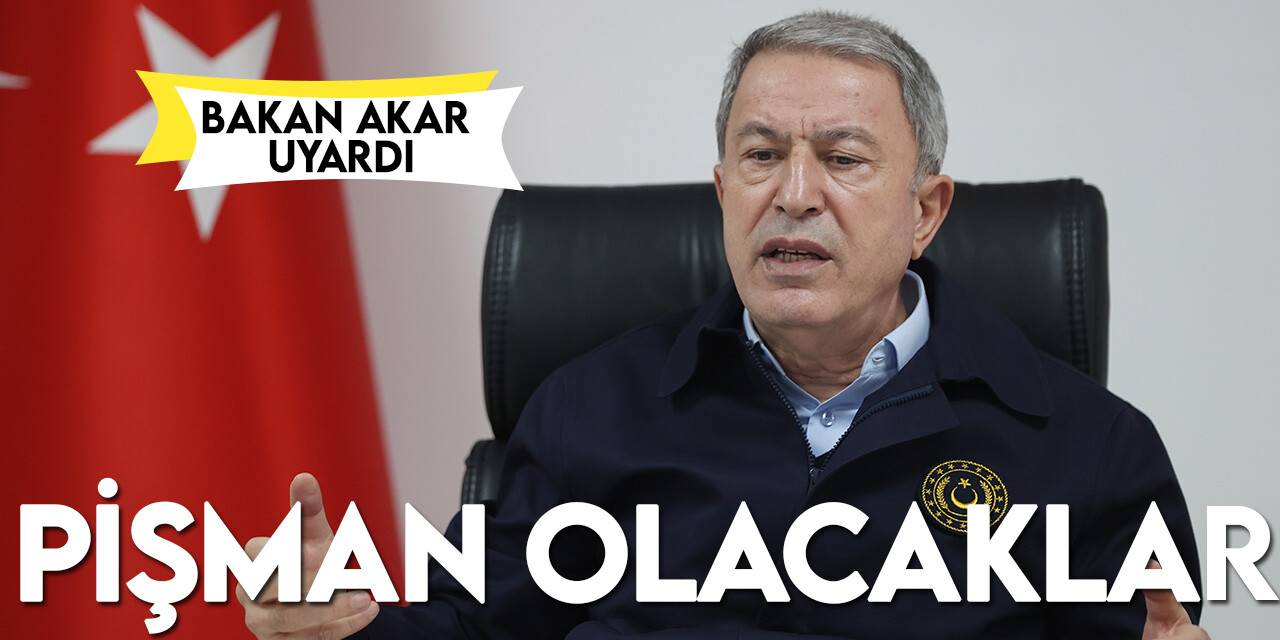 Milli Savunma Bakanı Akar: Herkes artık bu terör örgütünün gerçek yüzünü görmeli