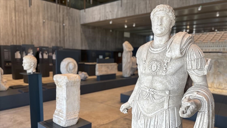 FPV dronla, Troya antik kenti ve ödüllü müzesi görüntülendi