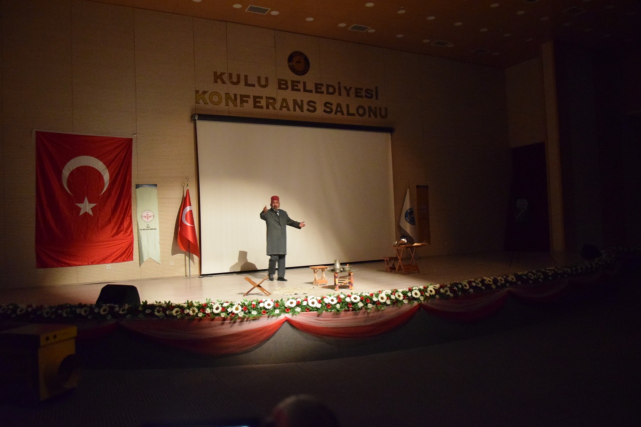 Kulu'da Mehmet Akif Ersoy'u anma programı yapıldı