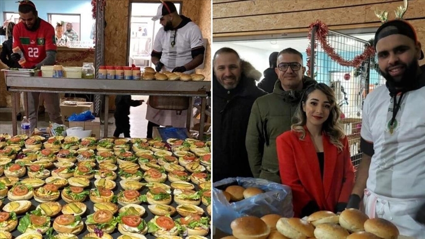 Fransa'da Müslüman lokantacı yetim çocukları sevindirdi