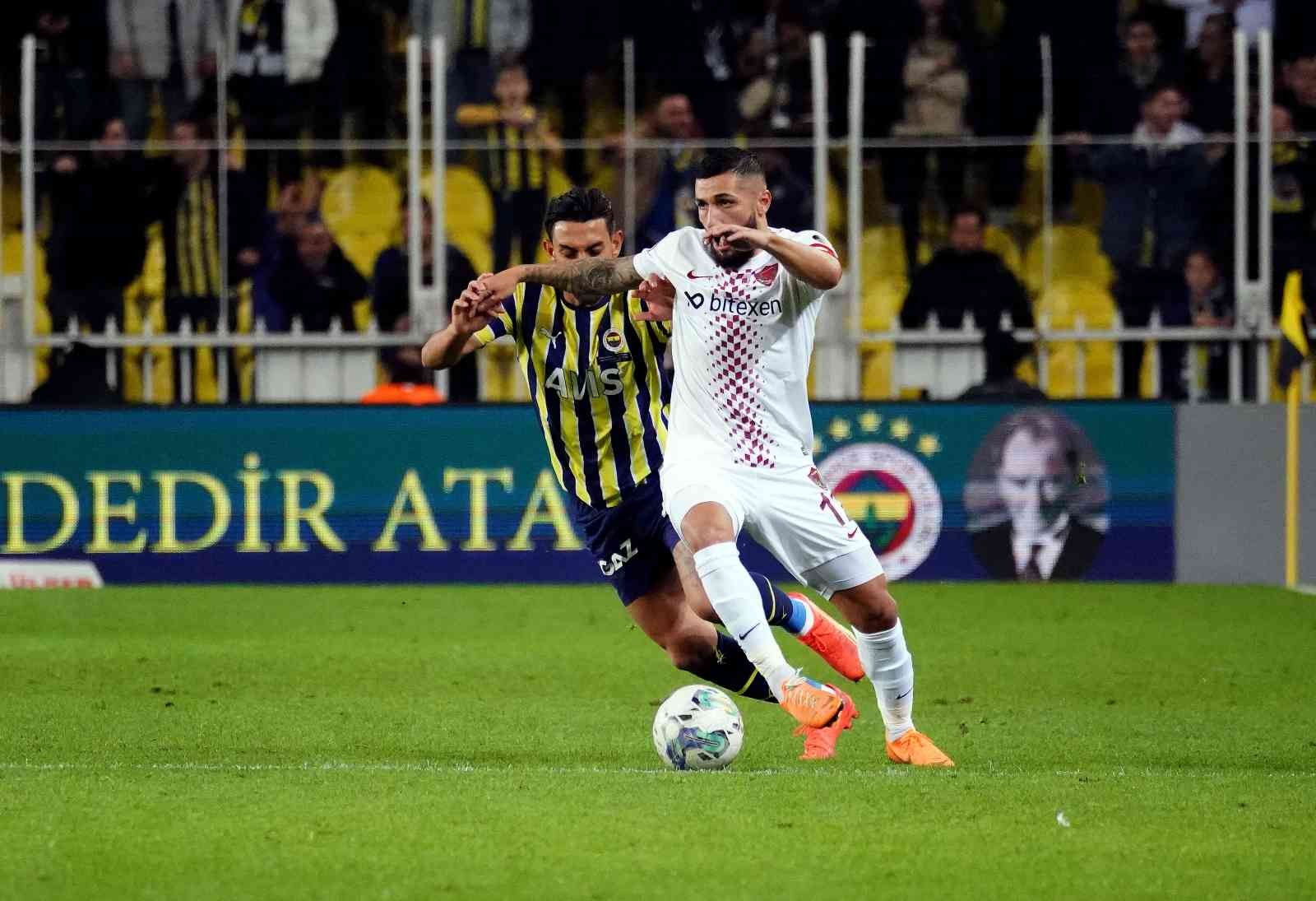 Spor Toto Süper Lig: Fenerbahçe: 4 - Hatayspor: 0 (Maç sonucu)