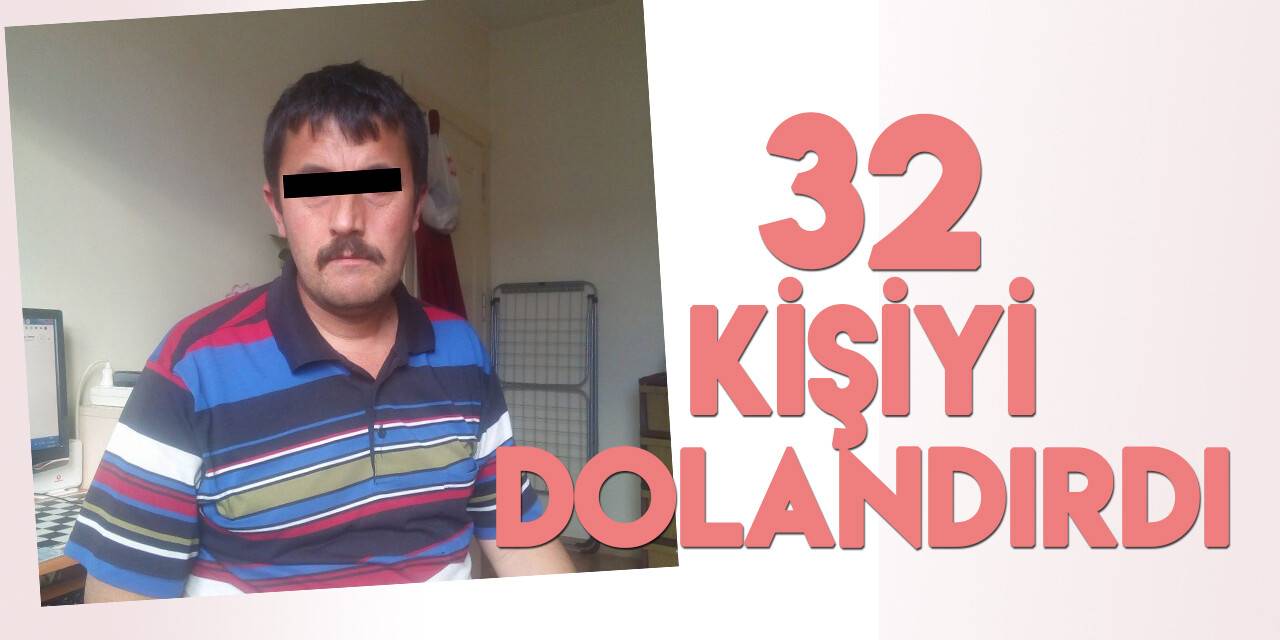 Konya'da internet dolandırıcısı polise yakalandı
