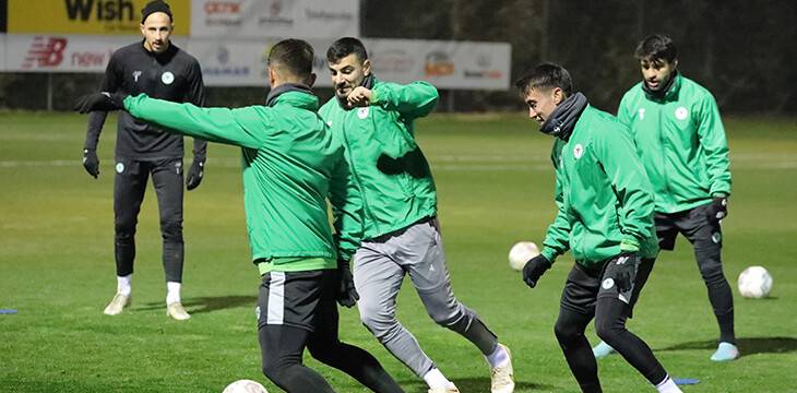 Konyaspor'da Sivasspor maçı hazırlıkları başladı