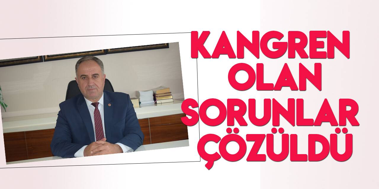 MHP Konya İl Başkanı Remzi Karaarslan: Kangren olan sorunlar çözüldü