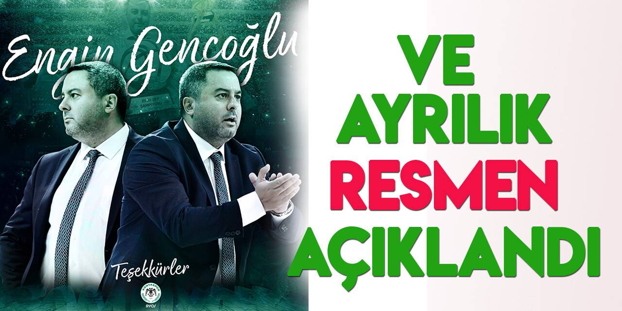 AYOS Konyaspor, Engin Gençoğlu ile ayrılığı resmen açıkladı