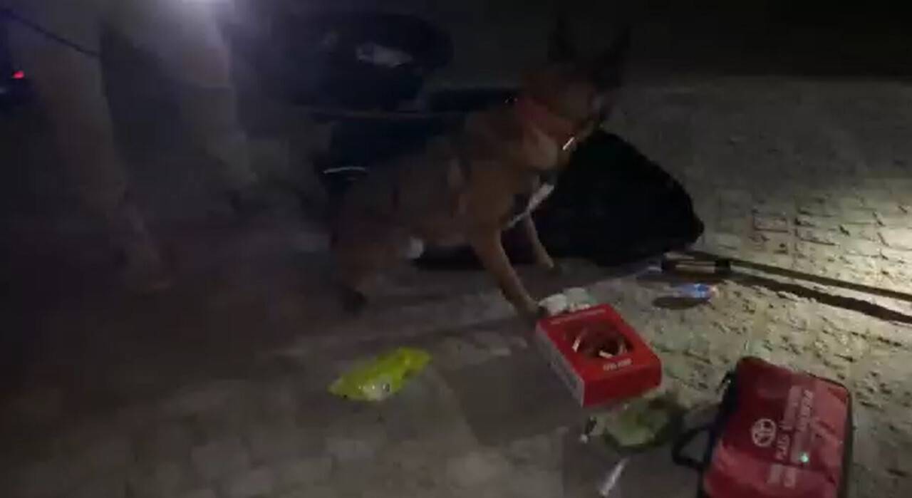 İlk yardım çantasından  uyuşturucu çıktı