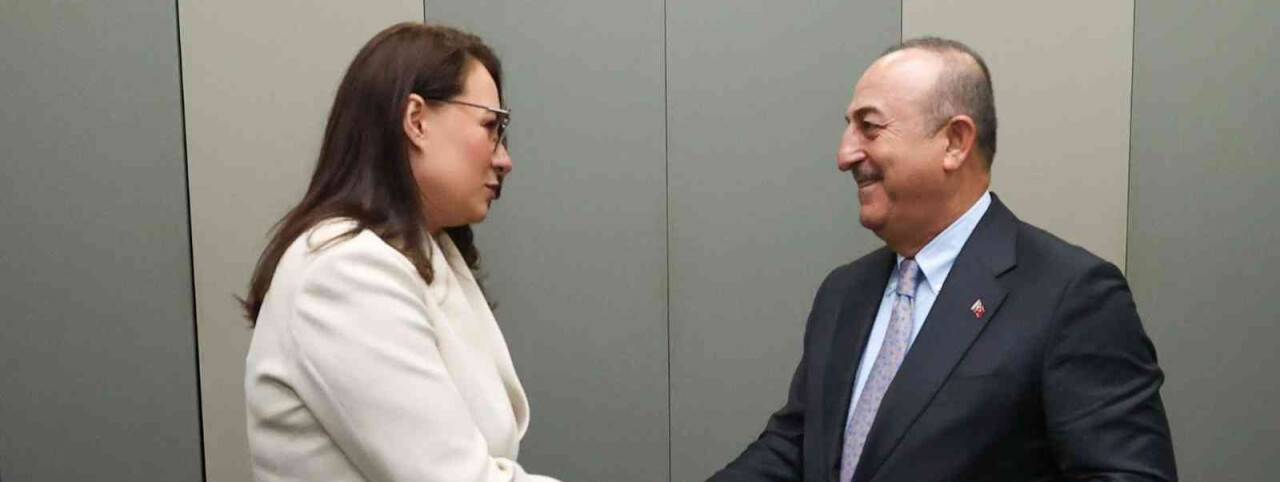 Çavuşoğlu, Ukrayna Başbakan Yardımcısı Svyrydenko ile görüştü