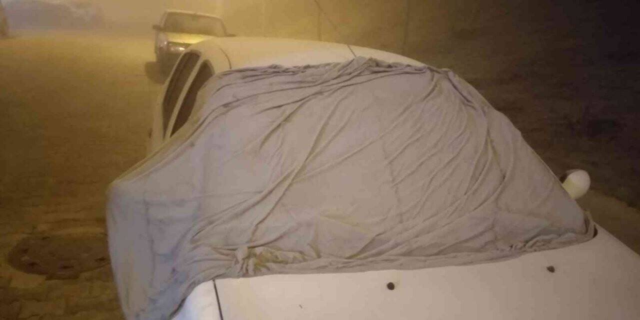 Sürücülerden soğuğa brandalı önlem