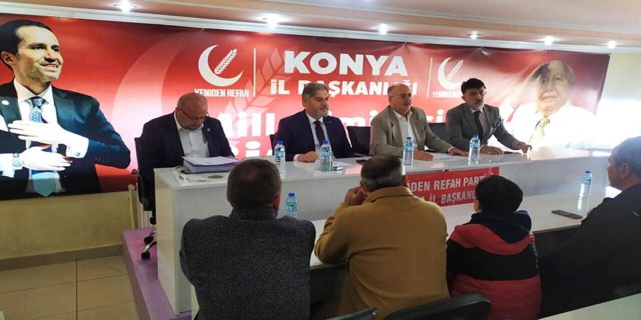YRP Konya'da divan toplantısı yapıldı