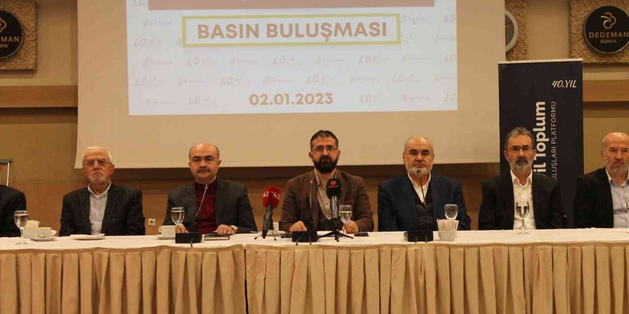 Konya Sivil Toplum Kuruluşları Platformu’nda Adem Ceylan başkan seçildi