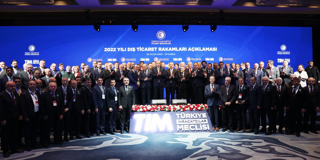 Cumhurbaşkanı Erdoğan, 2022 yılı ihracat rakamlarını açıkladı
