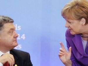 Ukrayna Lideri Angela Merkel'i Aradı