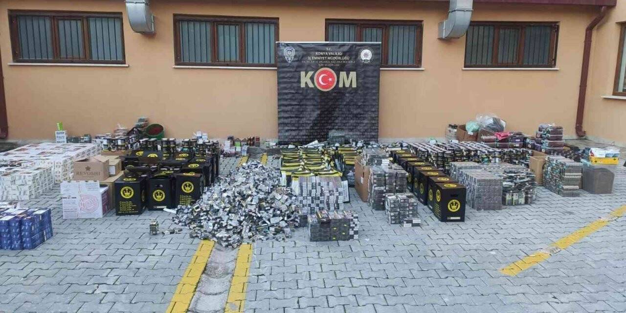 Konya Emniyeti 2022 yılında kaçakçılara göz açtırmadı