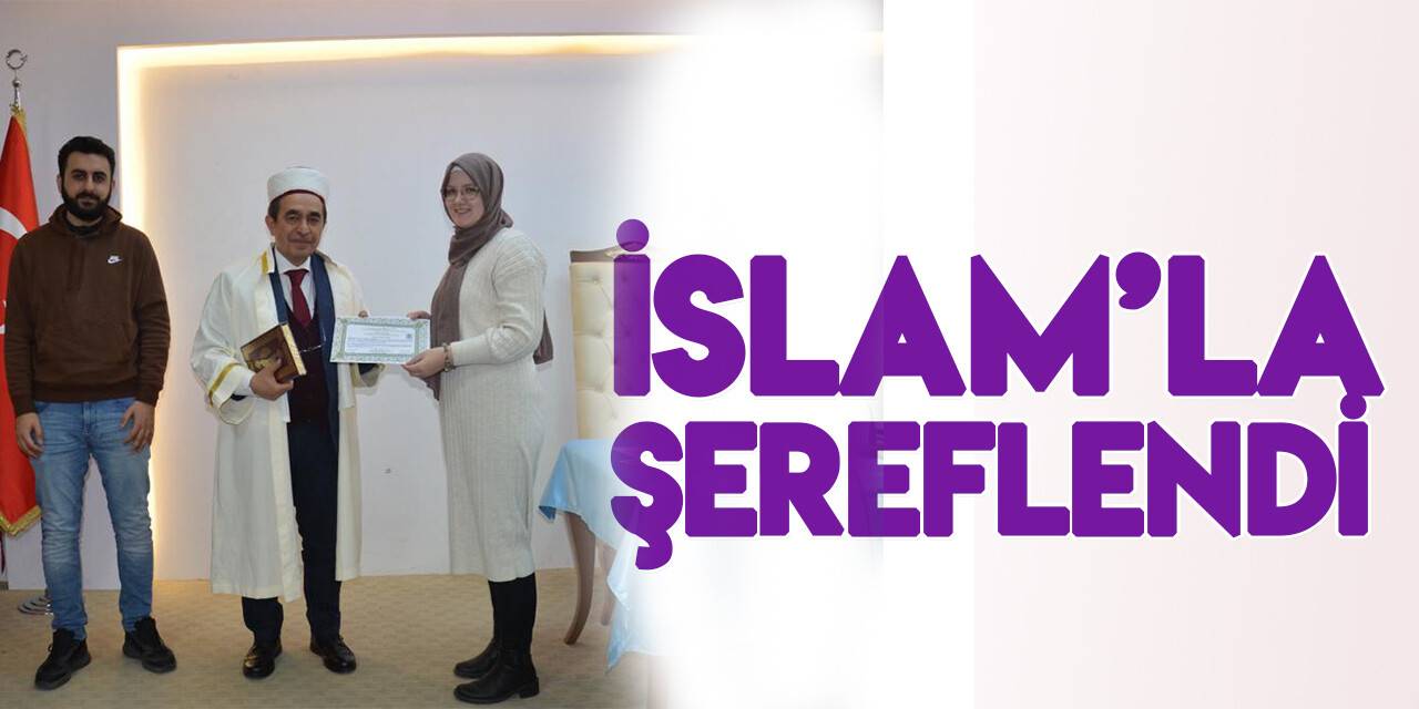 Hollandalı Gabrielle 'Müslüman' oldu