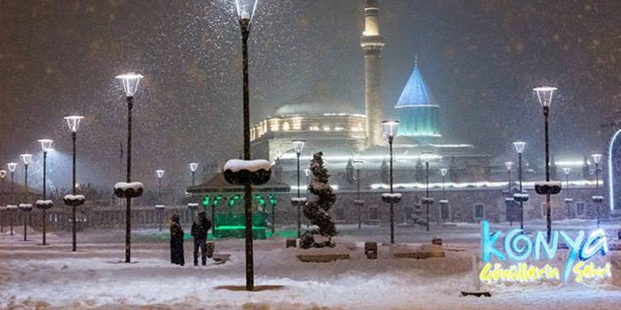 Tahminler tutarsa 11 Ocak akşamı kar Konya'da