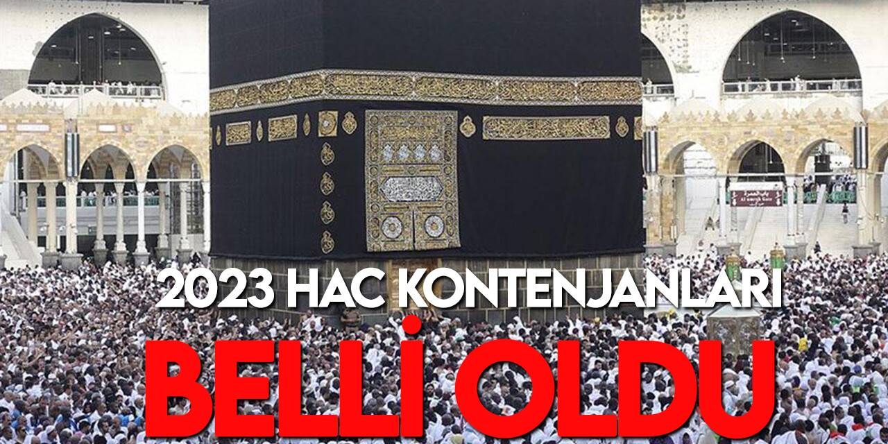 Diyanet İşleri Başkanı Erbaş Hac kontenjanını açıkladı