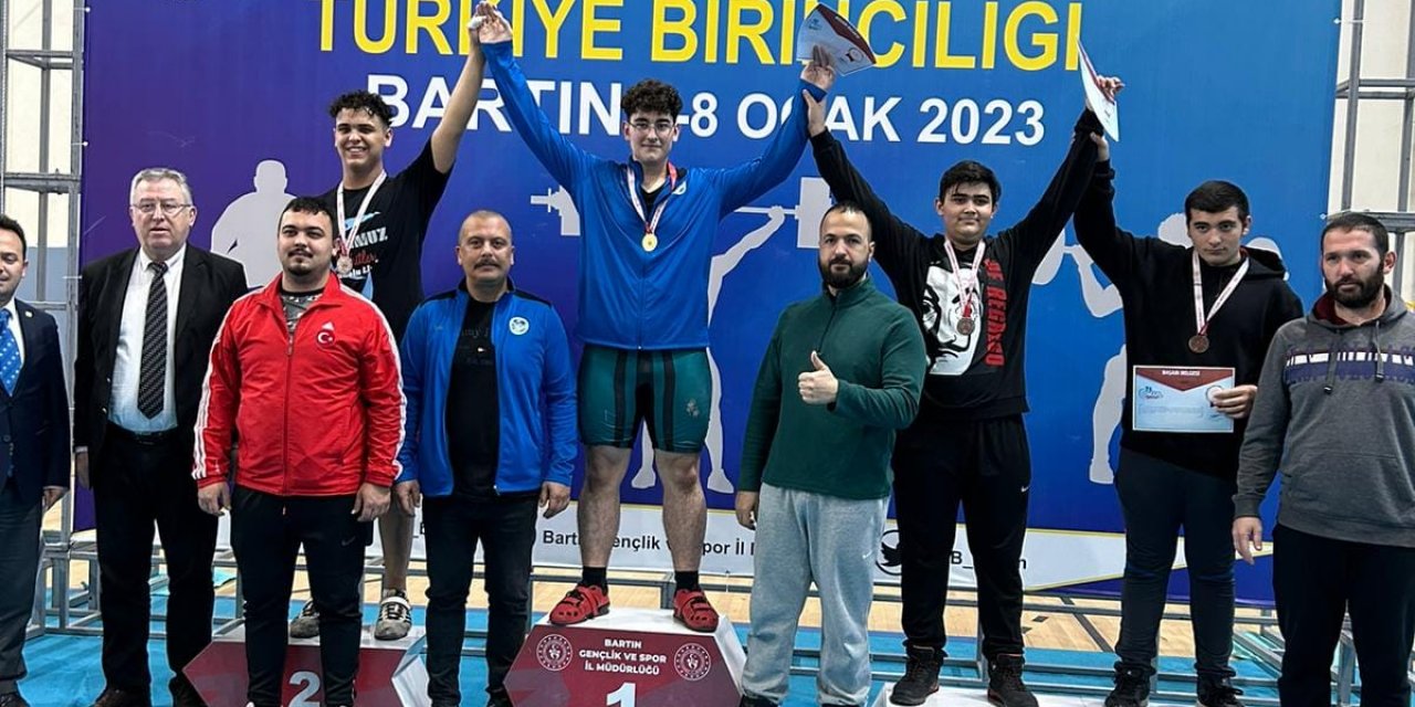 Konyalı sporcu üçüncü oldu