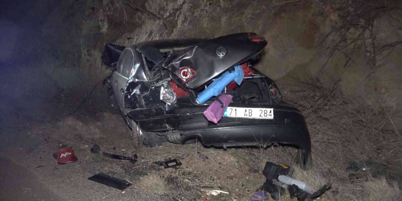 Takla atan otomobil 120 metre sürüklendi: Camdan fırlayan sürücü ağır yaralandı