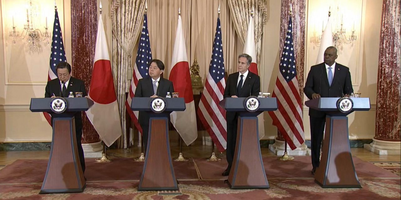 ABD-Japonya dörtlü bakanlar toplantısında Çin’e net mesaj