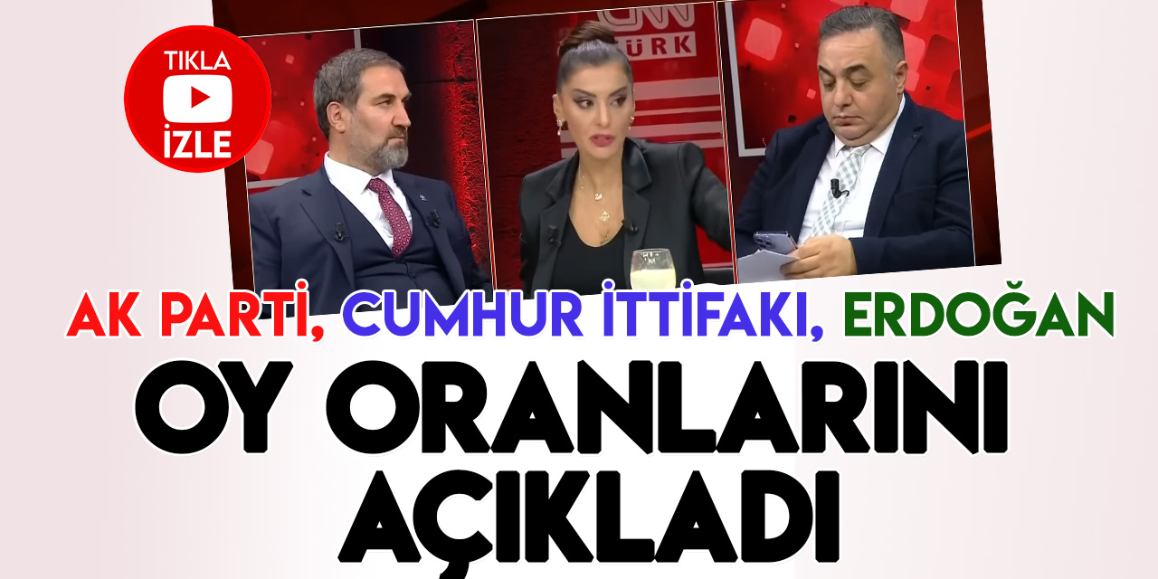 Mustafa Şen,  oy oranlarını açıkladı: Tayyip Erdoğan'ın çok gerisindeler!