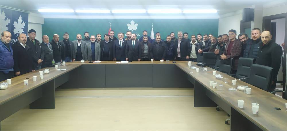 Gelecek Partisi’nde katılım töreni