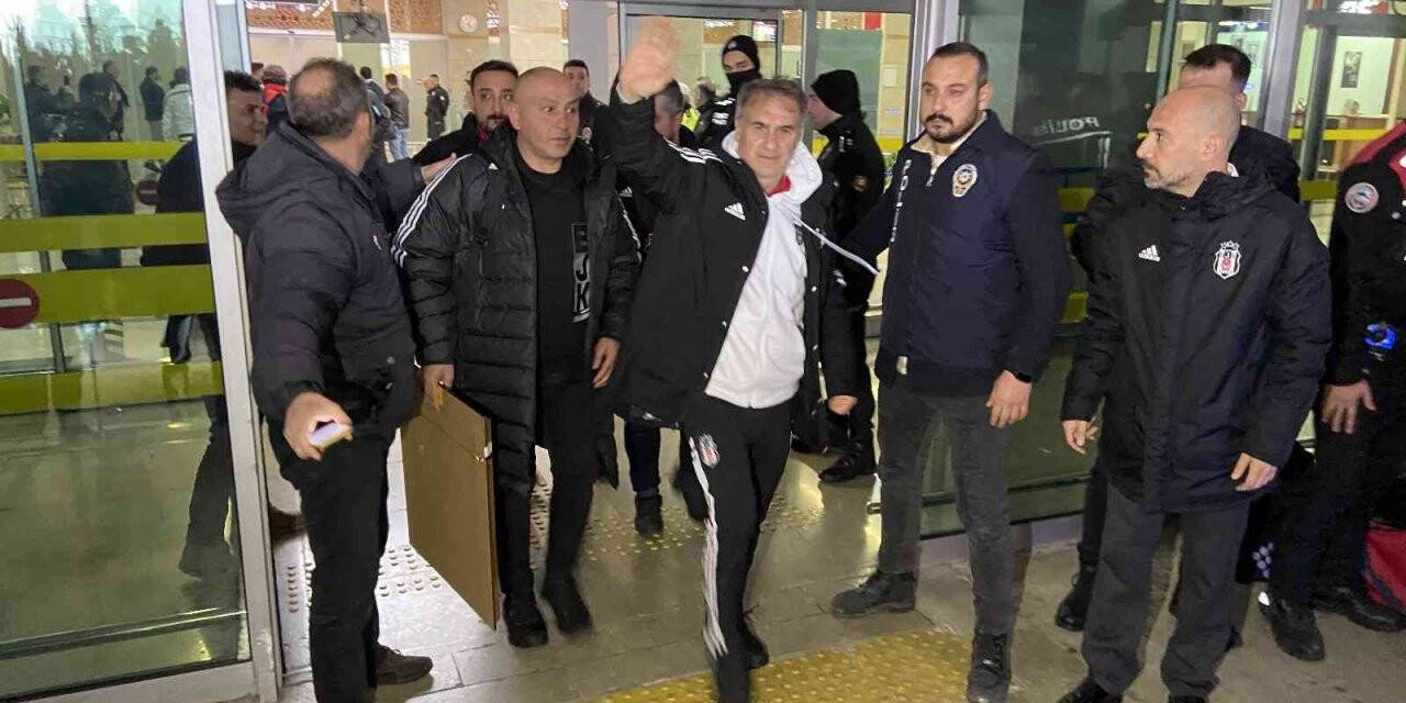 Beşiktaş kafilesi Konya’ya geldi