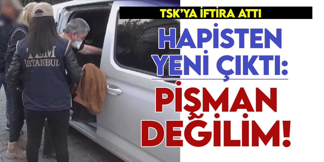 TSK'ya iftira atıp hapis yatan TTB Başkanı Fincancı, pişman değilmiş, sözlerinin arkasındaymış!