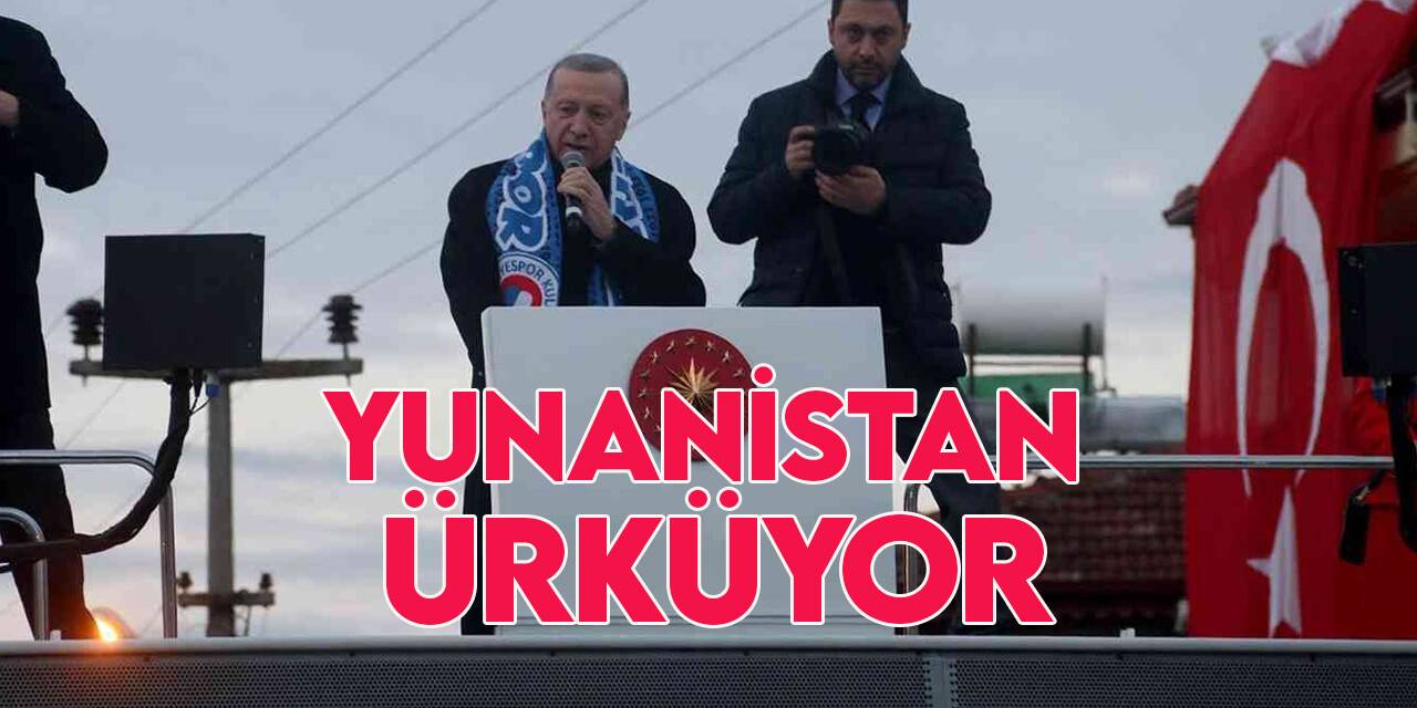 Cumhurbaşkanı Erdoğan: Kızılelma, füzelerimiz Yunanlıları ürkütmeye başladı