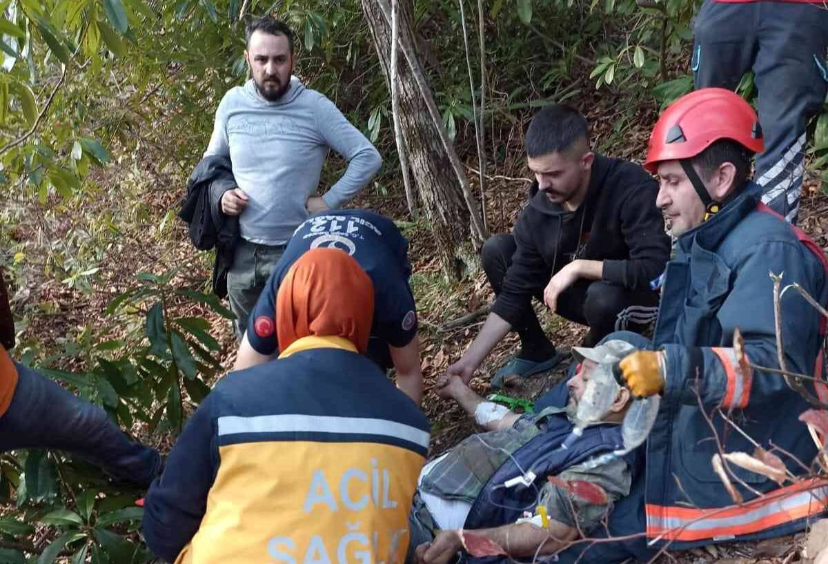 2 kişi kestiği ağacın altında kaldı