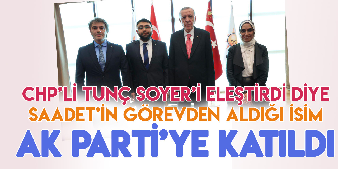 Saadet Partisi Eyüpsultan İlçe Başkanı Ustaosmanoğlu AK Parti'ye katıldı