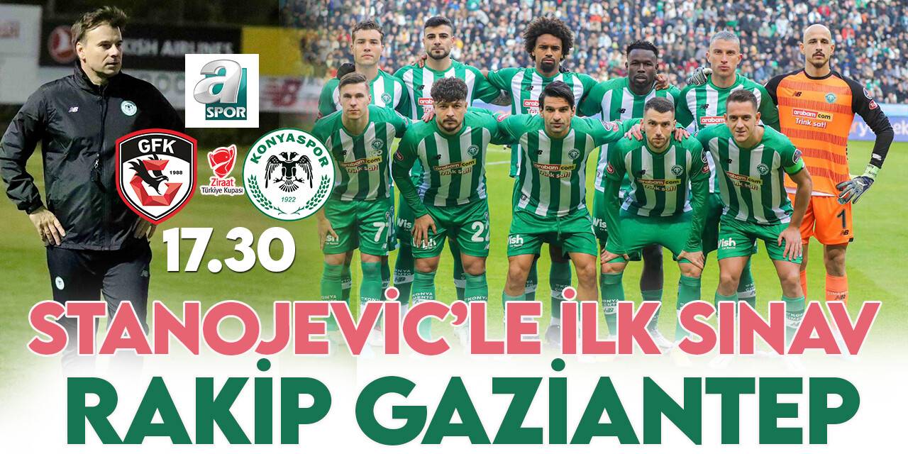 Konyaspor, Stanojevic'le ilk sınavına çıkıyor