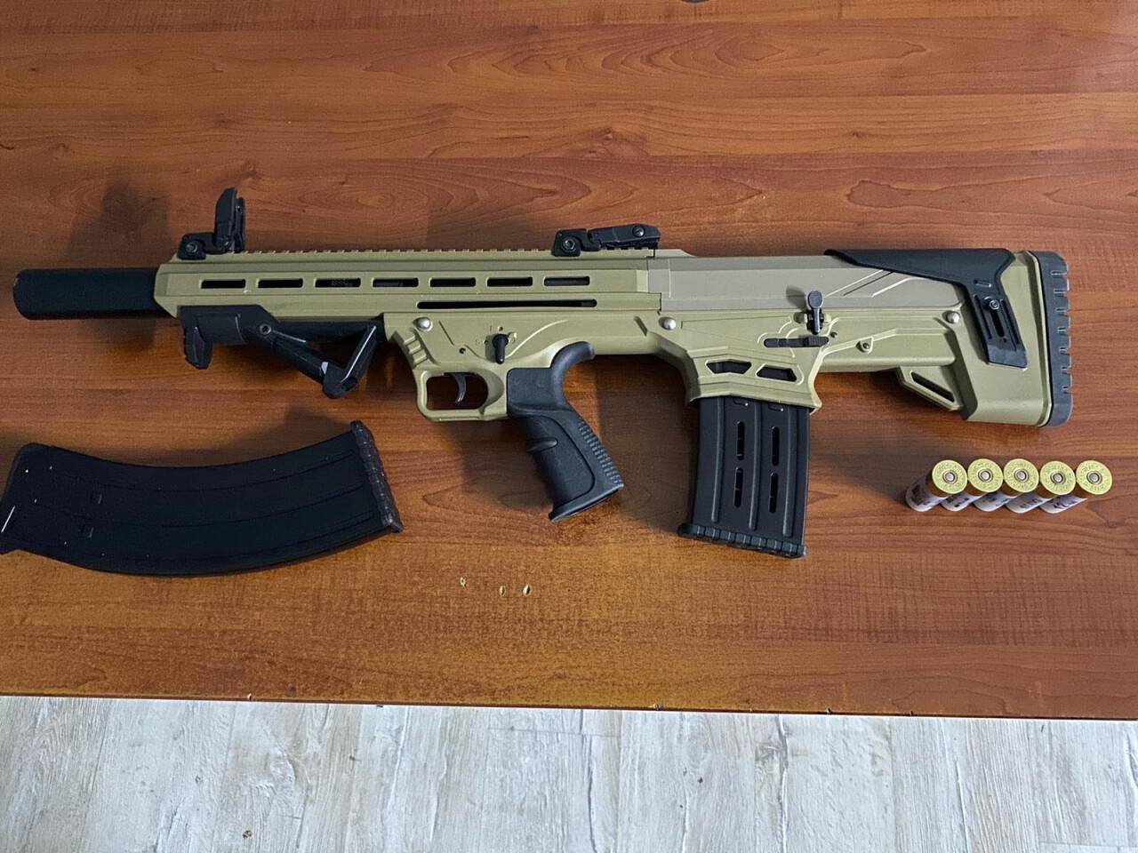 Sosyal medyada tüfekle görüntü paylaşmıştı, yakalandı