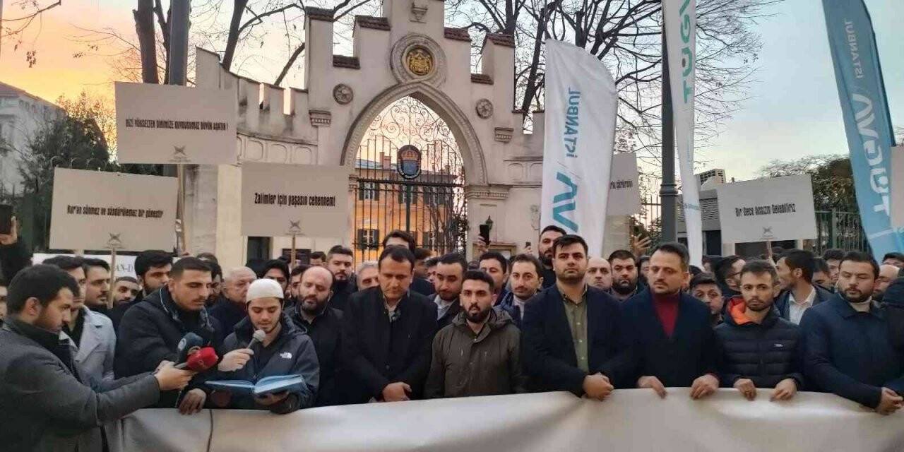 TÜGVA’dan İsveç Konsolosluğu önünde eylem