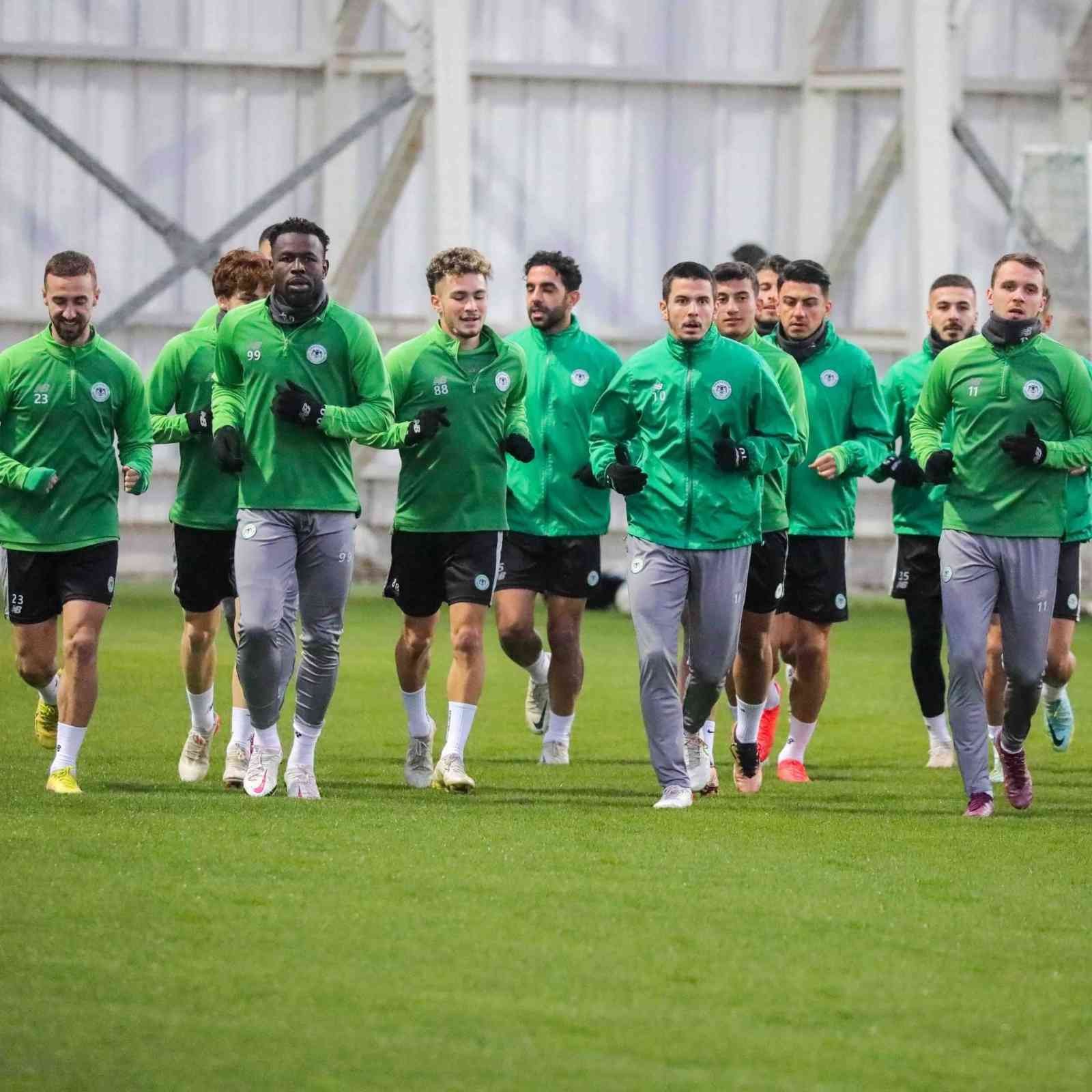 Konyaspor'da Ankaragücü maçı hazırlıkları tamamlandı