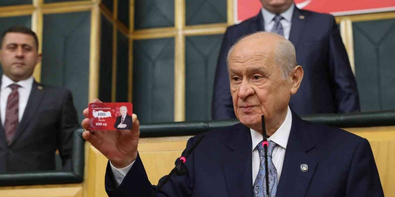 MHP Lider, Bahçeli: Cumhurbaşkanımız Erdoğan’ın tekrar aday olamayacağını iddia edenler ayak takımıdır