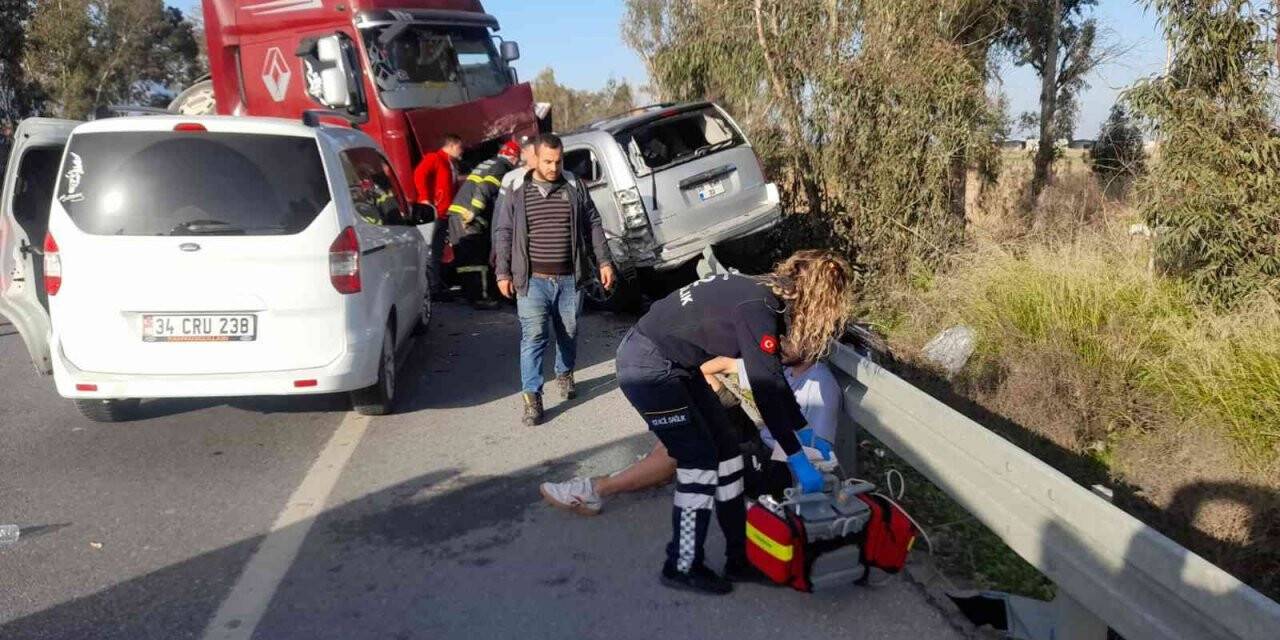 Aydın'da tır faciası, ölü ve yaralılar var