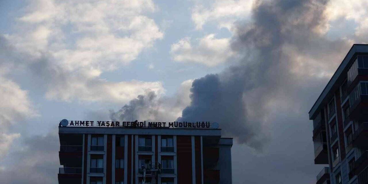 Öğrenci yurdundaki yangın korkuttu