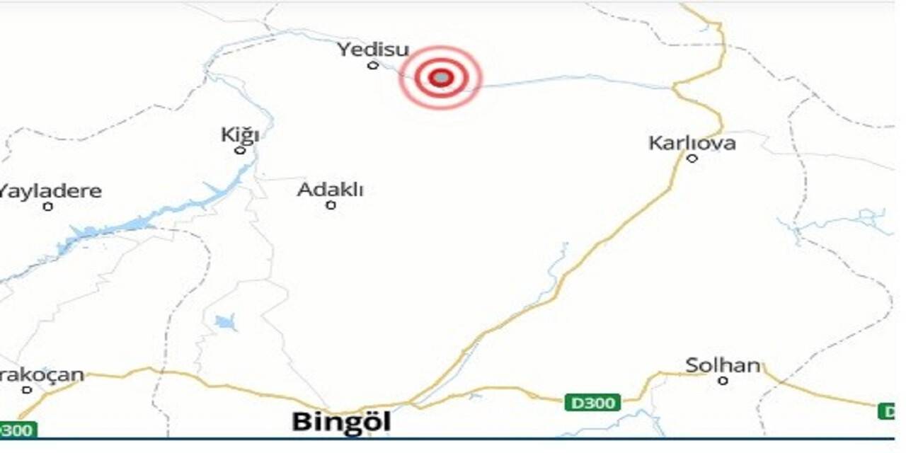 Bingöl’de deprem