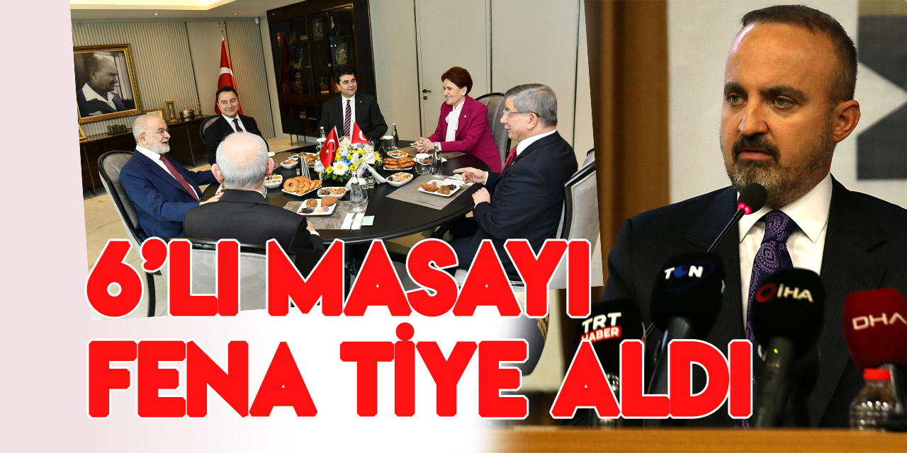 AK Partili Turan: Hangi Türk’ün uzaya gideceği bile belli oldu. Ama hala 6’lı masanın adayı belli olmadı!
