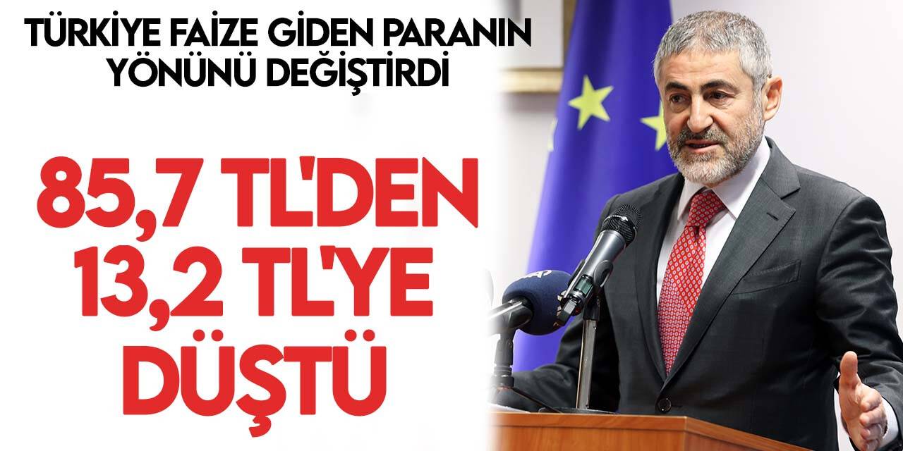 Bakan Nebati grafikle paylaşarak dikkat çeken rakamı duyurdu