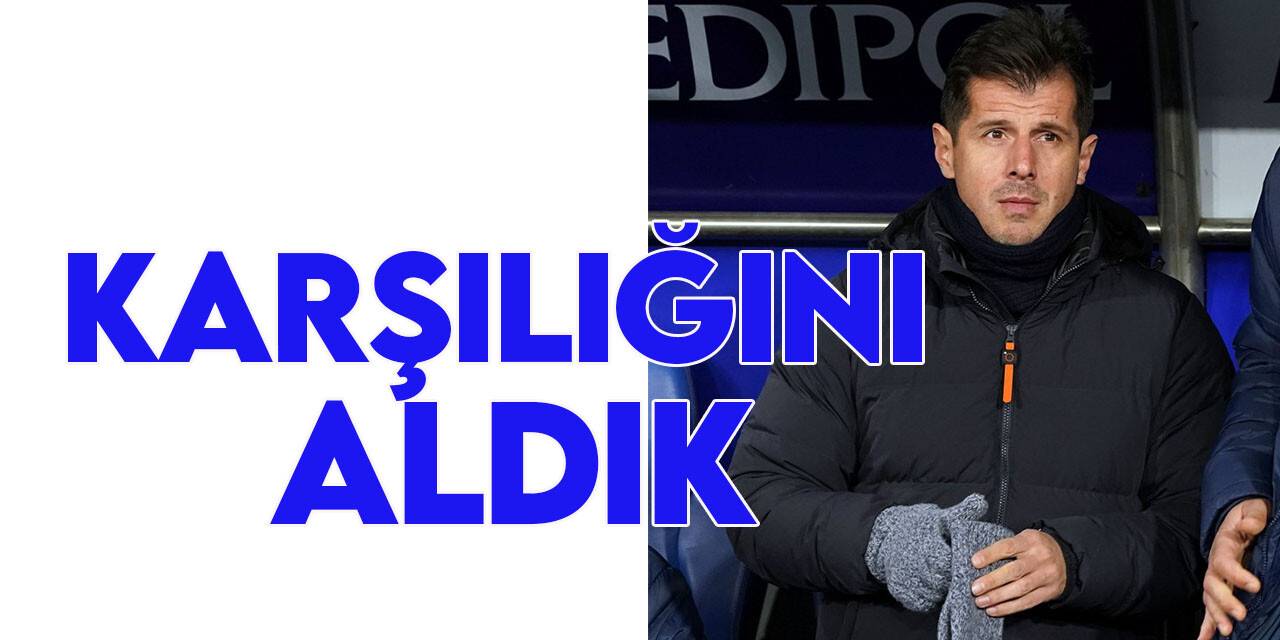 Emre Belözoğlu: Planlarımız çok net bir şekilde işledi