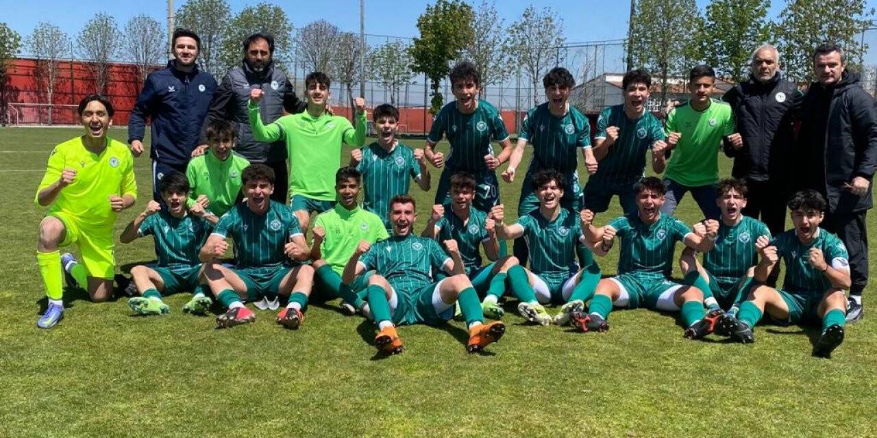 Konyaspor Akademi'den 5 beşlik hafta