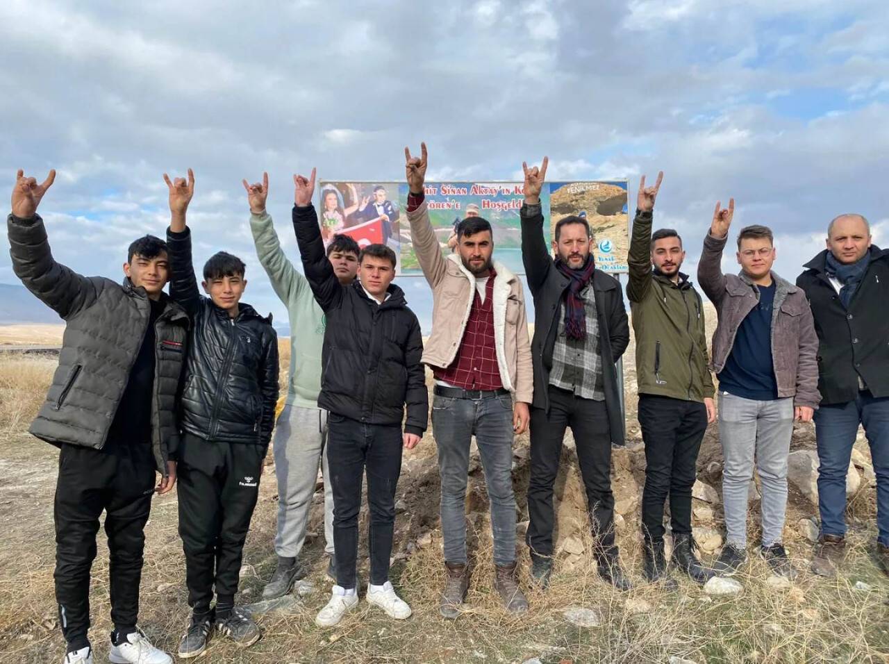 Yunak Ülkü Ocakları'ndan  Şehit Sinan Aktay'a vefa