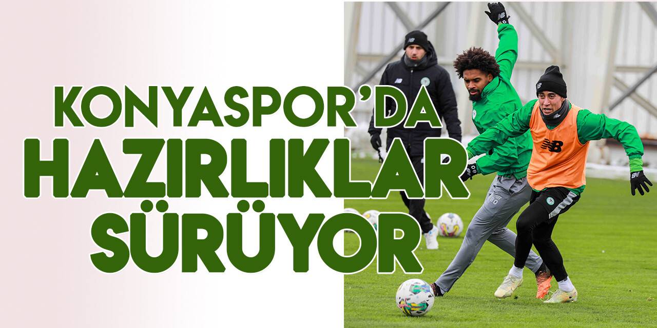 Konyaspor'da İstanbulspor maçı hazırlıkları sürüyor