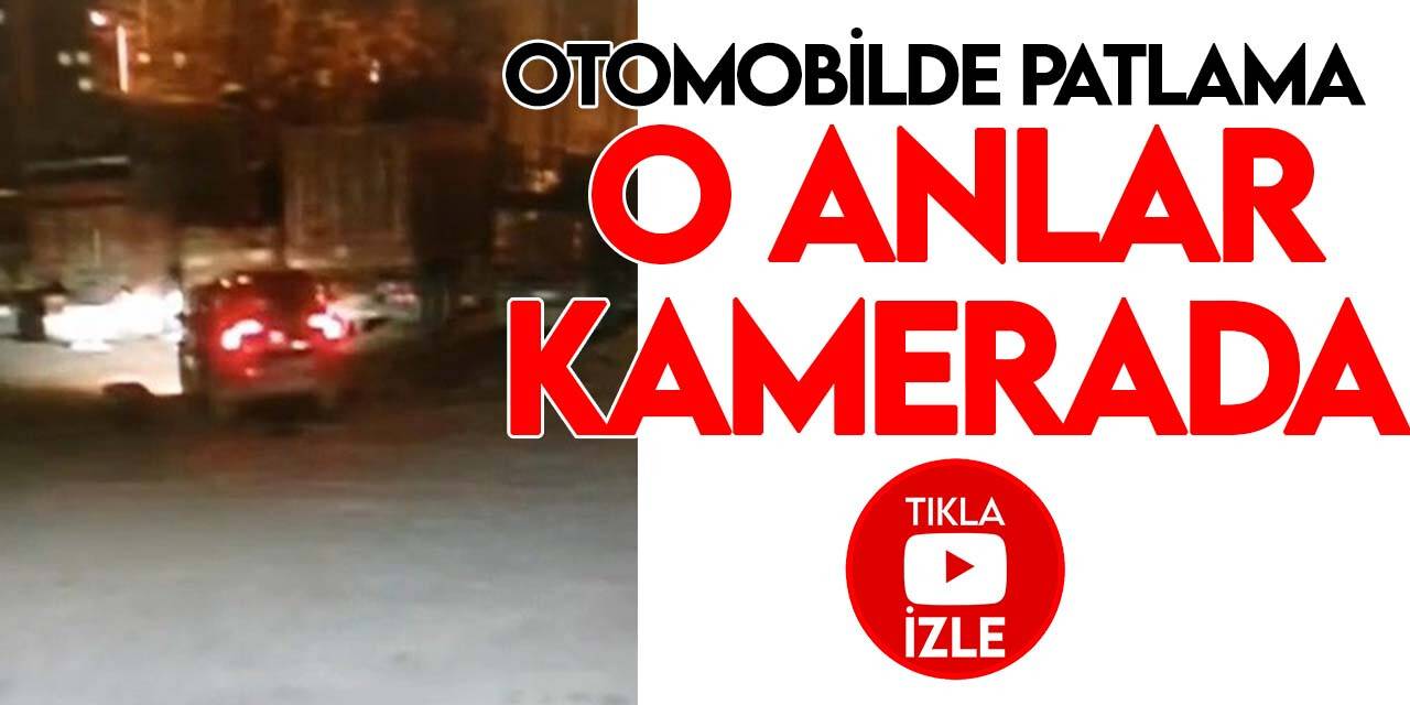 Konya'da park halindeki araçta patlama!