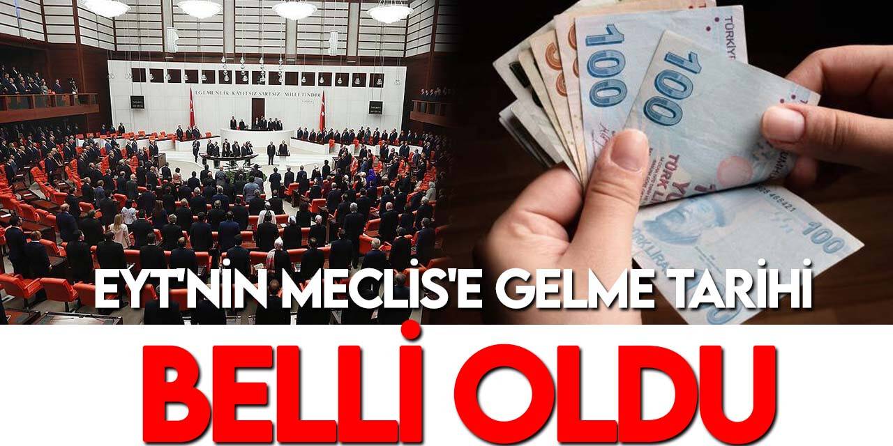 EYT o tarihte Meclis'te! 5 adımda yasalaşacak