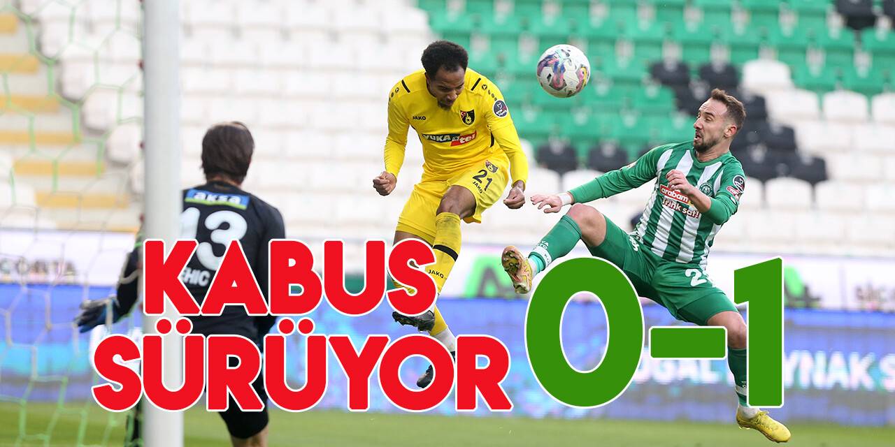 Konyaspor'da kabus devam ediyor!