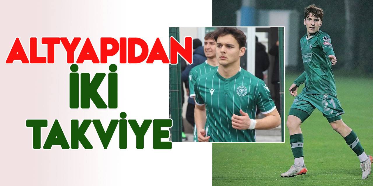 Konyaspor'a altyapıdan takviye
