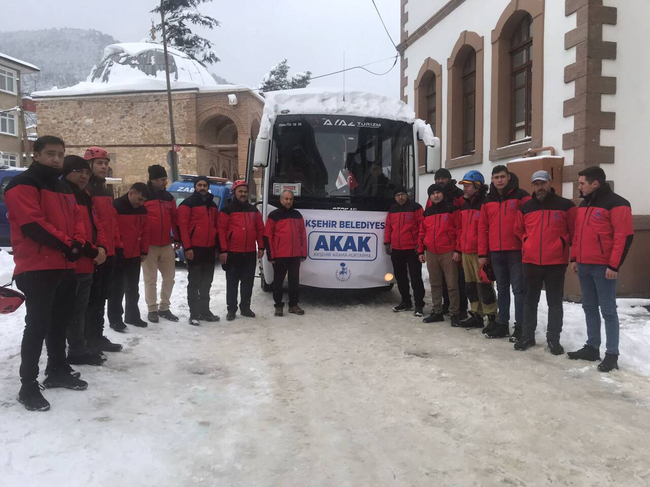 Akşehir'den deprem bölgesine yardım